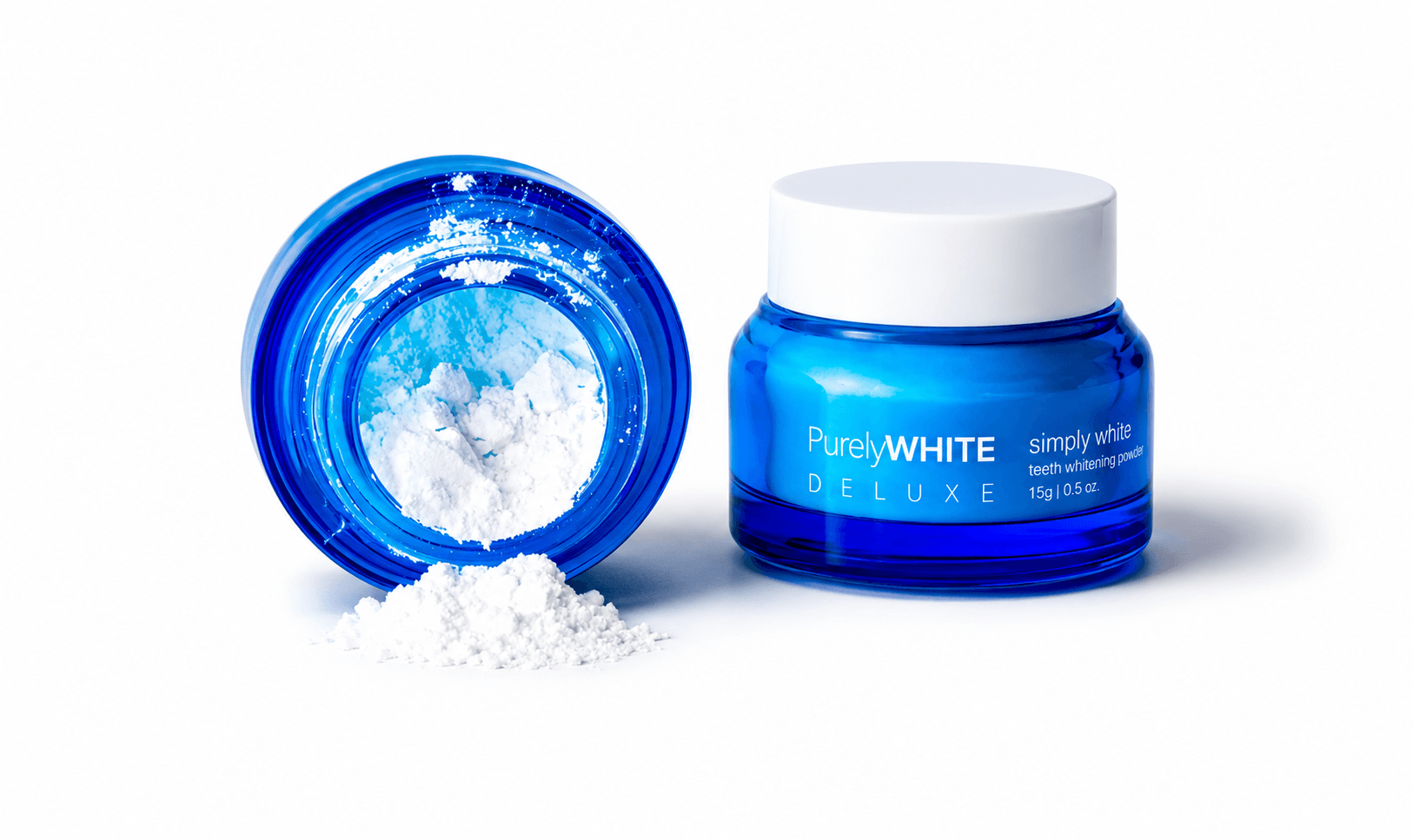 PurelyWHITE DELUXE teeth whitening powder official product